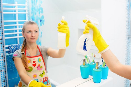 Professional sofa cleaning in a Shacklewell living room