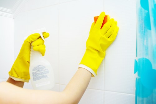 Eco-friendly carpet cleaning operation focused on recycling and reuse
