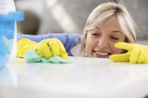Deep carpet cleaning process in a Shacklewell home interior